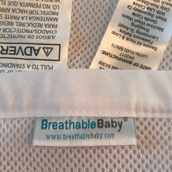 BreathableBaby mesh crib liner - Picture 3 of 3